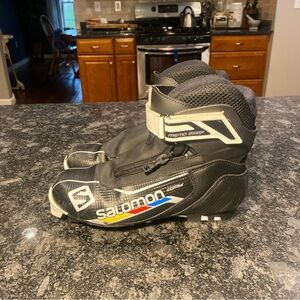 SALOMON Classic Nordic Cross Country Ski Boots Size EU 38 US 5.5 SNS